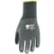 Cestus Nitrile Coated Gloves, Nitrile, Micro-Finish, Palm and Fingers, 4 Abrasion Level, Black, L 1 PR C11-L - alternate 1
